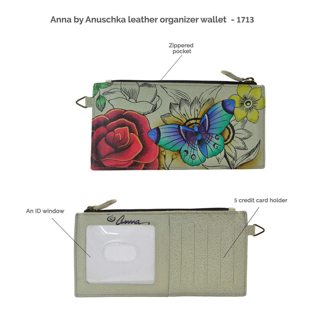 3527 Organizer Wallet | Leather | Lonesome Bird Denim - Picture 3 of 3